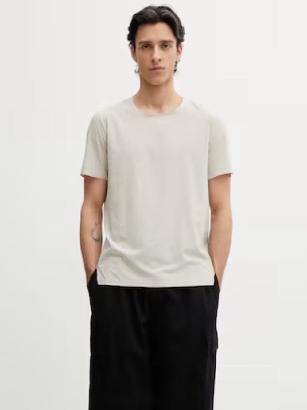 adidas ADI365 Hermanos Koumori XL Perforated Running Tee Putty Grey KB8446 NWT